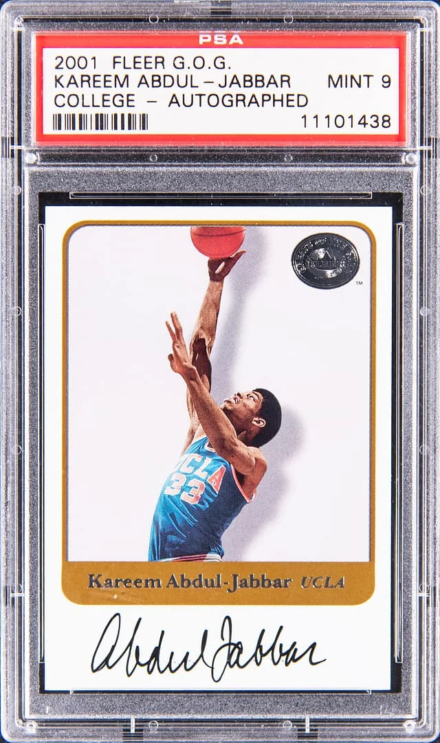 2001 Fleer College #no-number card image