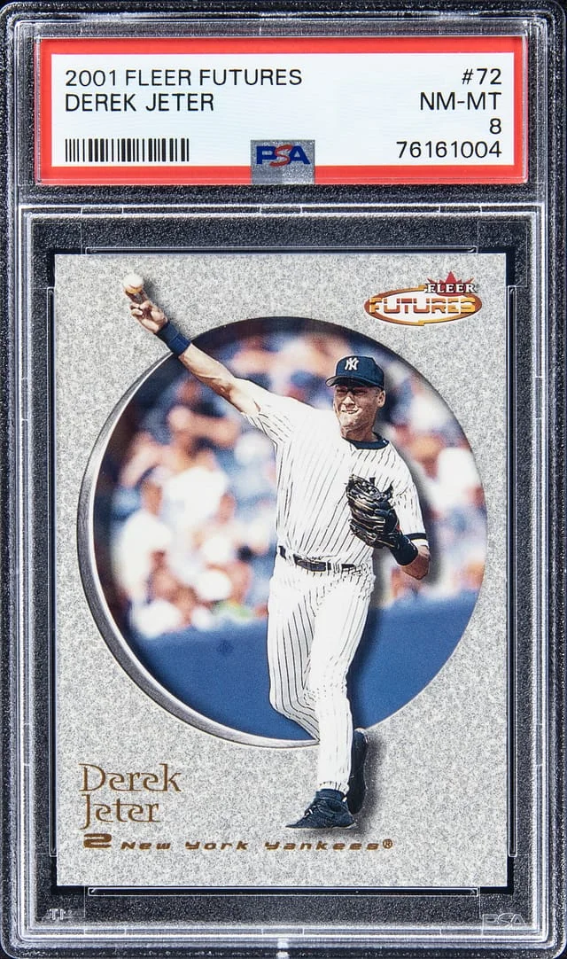 2001 Fleer Derek Jeter Futures #72 card image