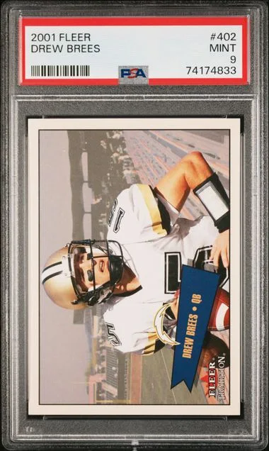 2001 Fleer Drew Brees #402 card image