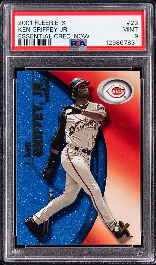 2001 Fleer E-X Ken Griffey Jr. Essential Credentials Now #23 card image