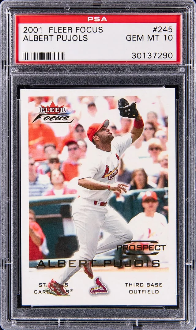 2001 Fleer Focus Albert Pujols #245 card image