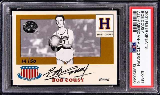 2001 Fleer Greats All-American #no-number card image