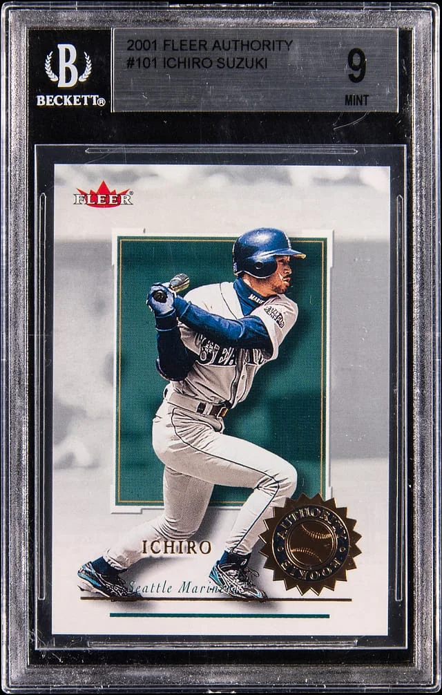 2001 Fleer Ichiro Suzuki Authority #101 card image