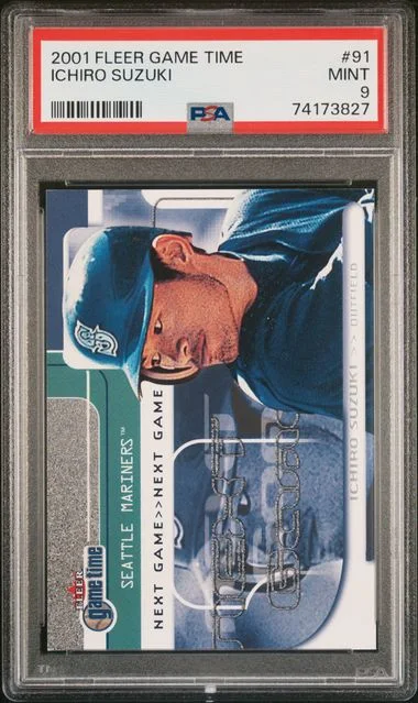 2001 Fleer Ichiro Suzuki Game Time #91 card image