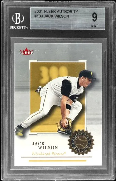 2001 Fleer Jack Wilson Authority #109 card image
