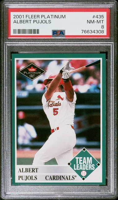 2001 Fleer Platinum Albert Pujols #435 card image