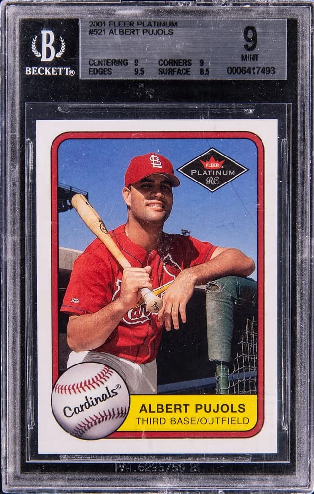 2001 Fleer Platinum Albert Pujols #521 card image