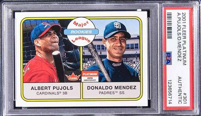 2001 Fleer Platinum Albert Pujols, Donaldo Mendez #301 card image