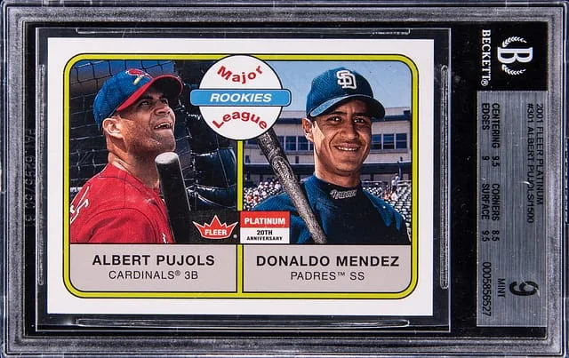 2001 Fleer Platinum Albert Pujols/Donaldo Mendez #301 card image