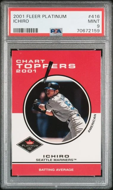 2001 Fleer Platinum Ichiro #416 card image