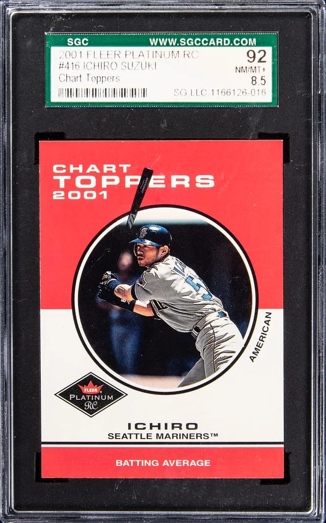 2001 Fleer Platinum Ichiro Suzuki #416 card image
