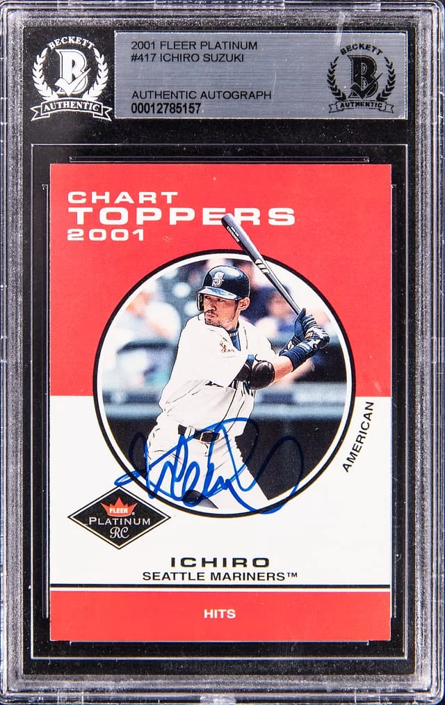2001 Fleer Platinum Ichiro Suzuki #417 card image