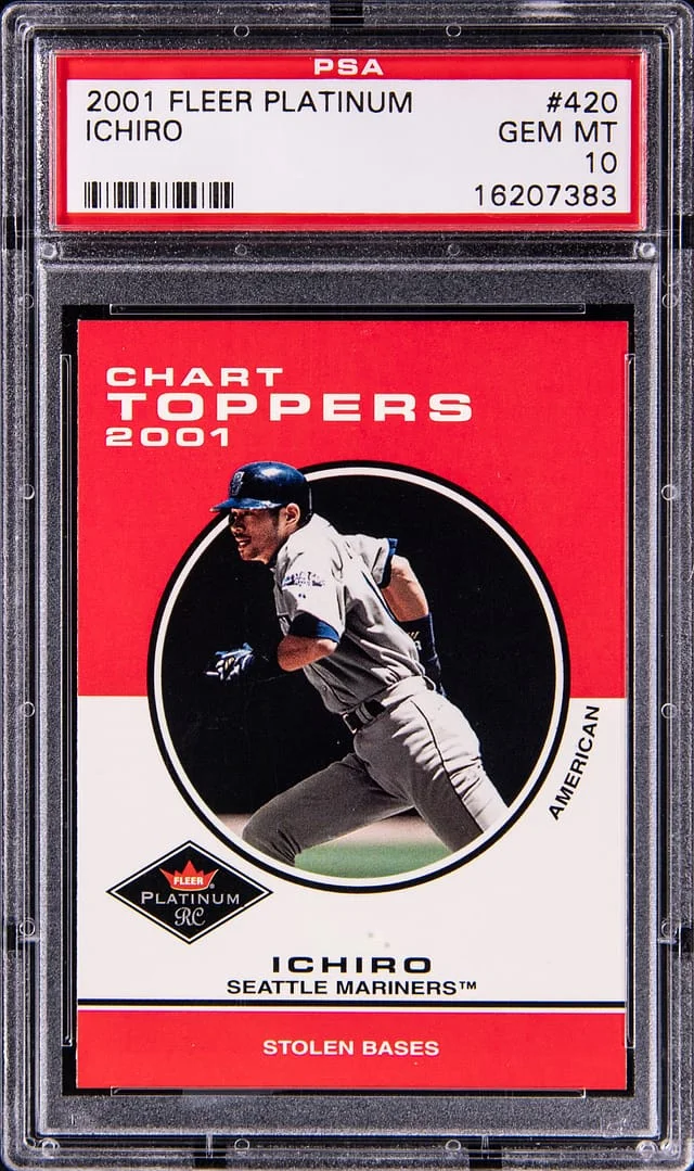 2001 Fleer Platinum Ichiro Suzuki #420 card image