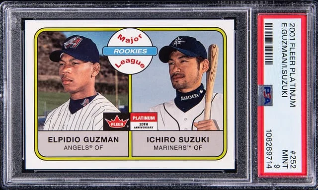 2001 Fleer Platinum Ichiro Suzuki/Elpidio Guzman #252 card image