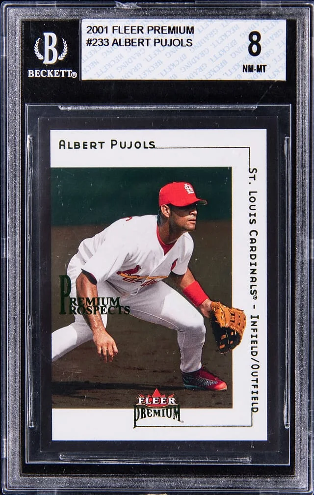 2001 Fleer Premium Albert Pujols #233 card image