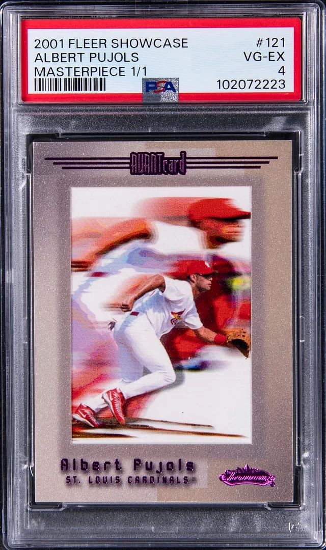2001 Fleer Showcase Albert Pujols #121 card image