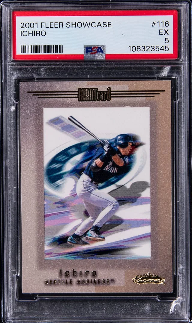 2001 Fleer Showcase Ichiro #116 card image