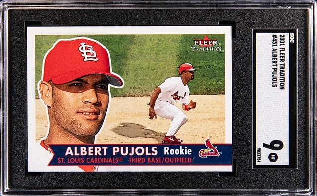 2001 Fleer Tradition Albert Pujols #451 card image
