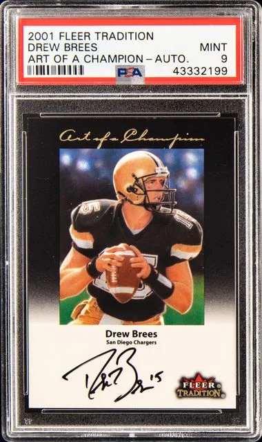 2001 Fleer Tradition Art Of A Champion #no-number card image