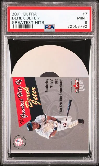 2001 Fleer Ultra Derek Jeter Greatest Hits #7 card image