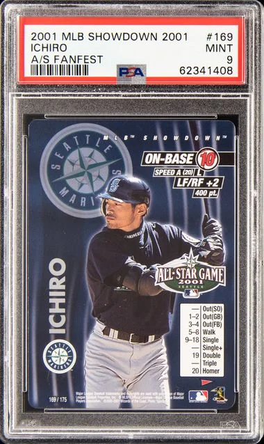 2001 MLB Showdown 2001 Pennant Run A/S Fanfest Ichiro #169 card image