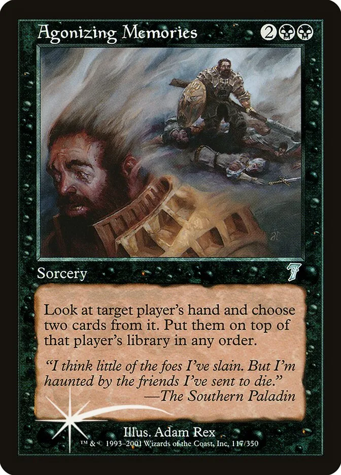2001 Seventh Edition Agonizing Memories #117★ uncommon card image