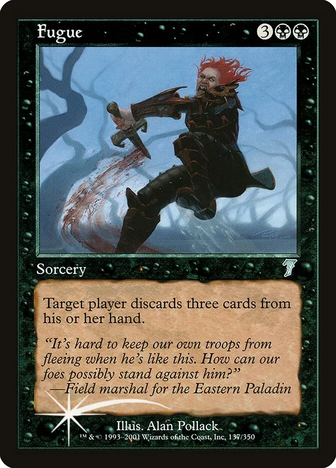 2001 Seventh Edition Fugue #137★ uncommon card image