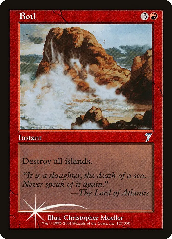 2001 Seventh Edition Boil #177★ uncommon card image