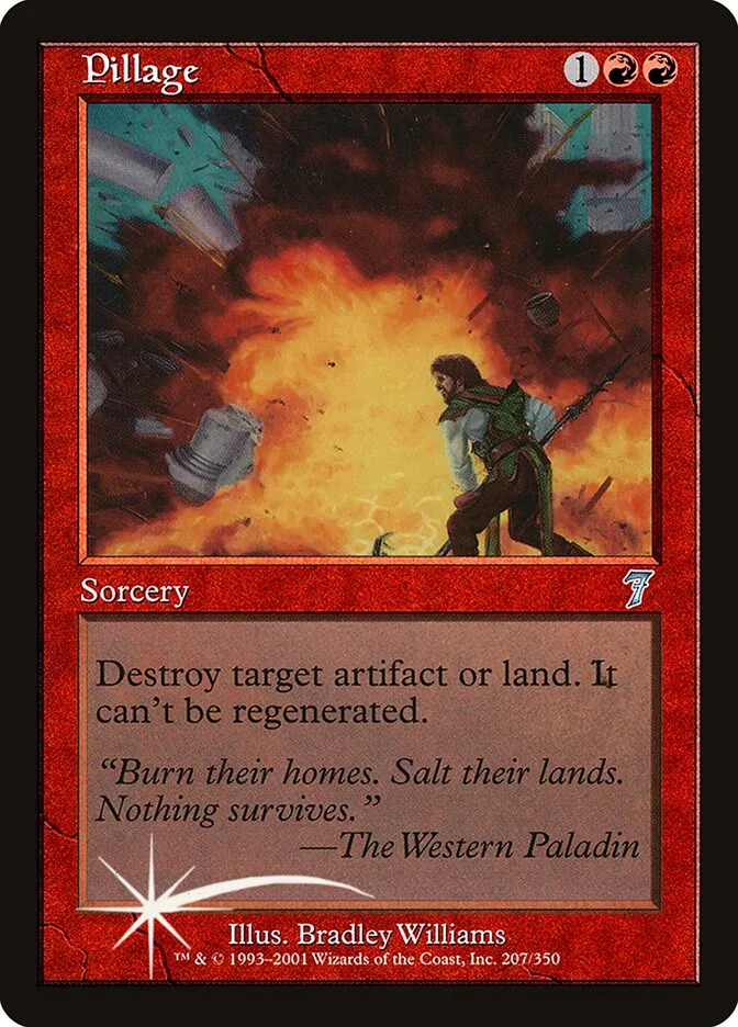 2001 Seventh Edition Pillage #207★ uncommon card image