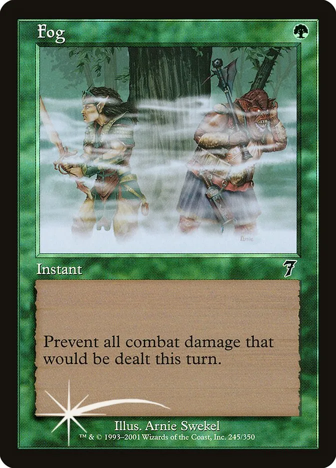 2001 Seventh Edition Fog #245★ common card image