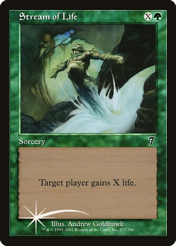 2001 Seventh Edition Stream of Life #272★ common card image