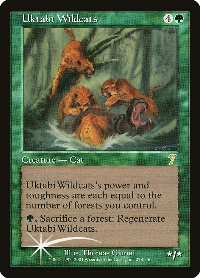 2001 Seventh Edition Uktabi Wildcats #278★ rare card image
