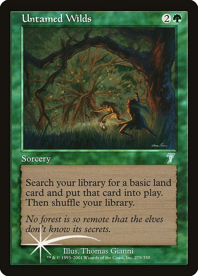 2001 Seventh Edition Untamed Wilds #279★ uncommon card image