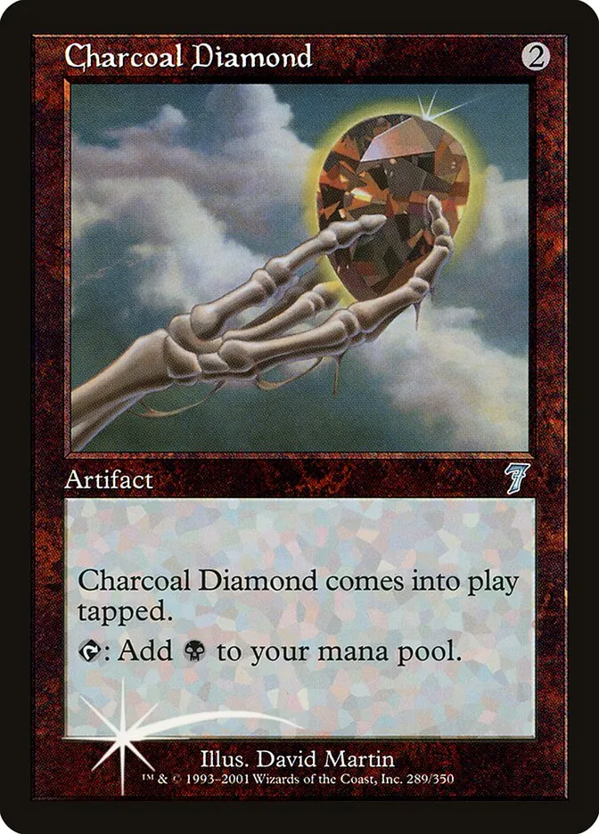2001 Seventh Edition Charcoal Diamond #289★ uncommon card image