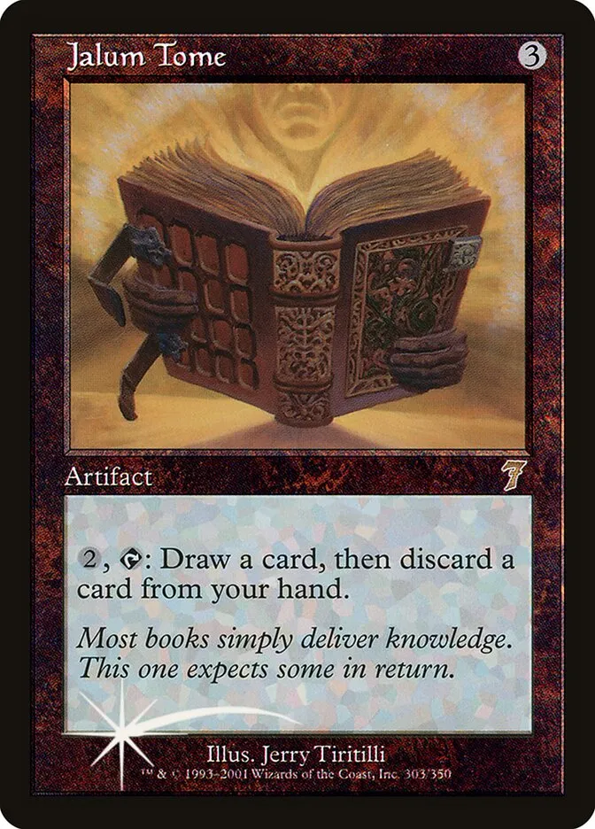 2001 Seventh Edition Jalum Tome #303★ rare card image