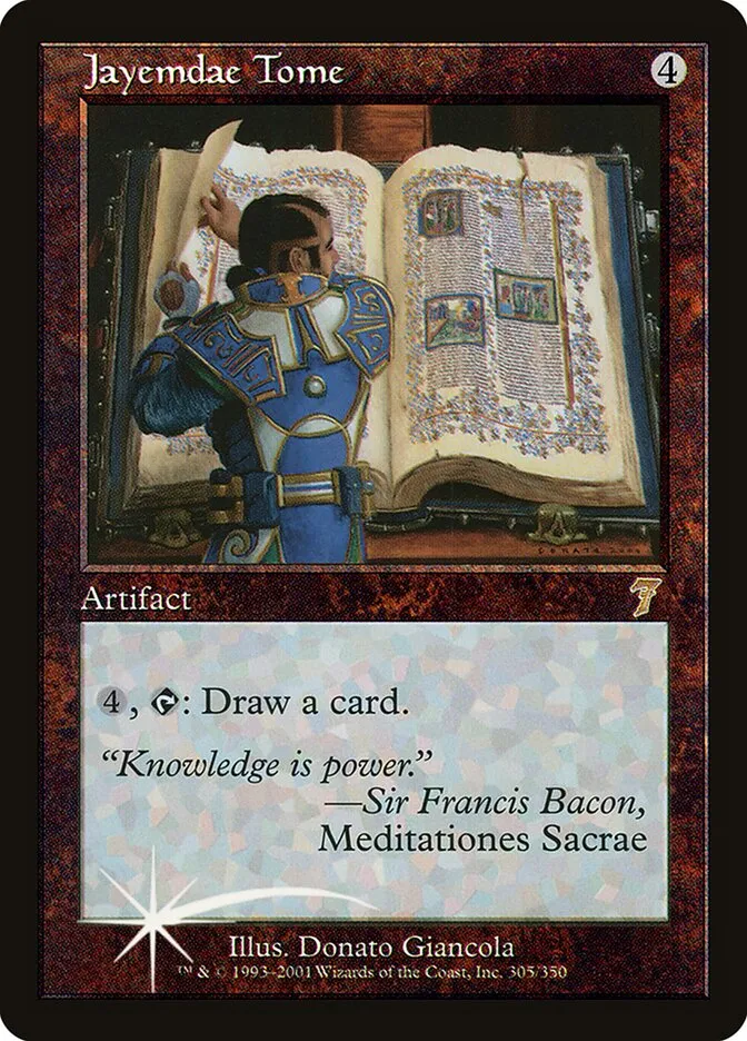 2001 Seventh Edition Jayemdae Tome #305★ rare card image