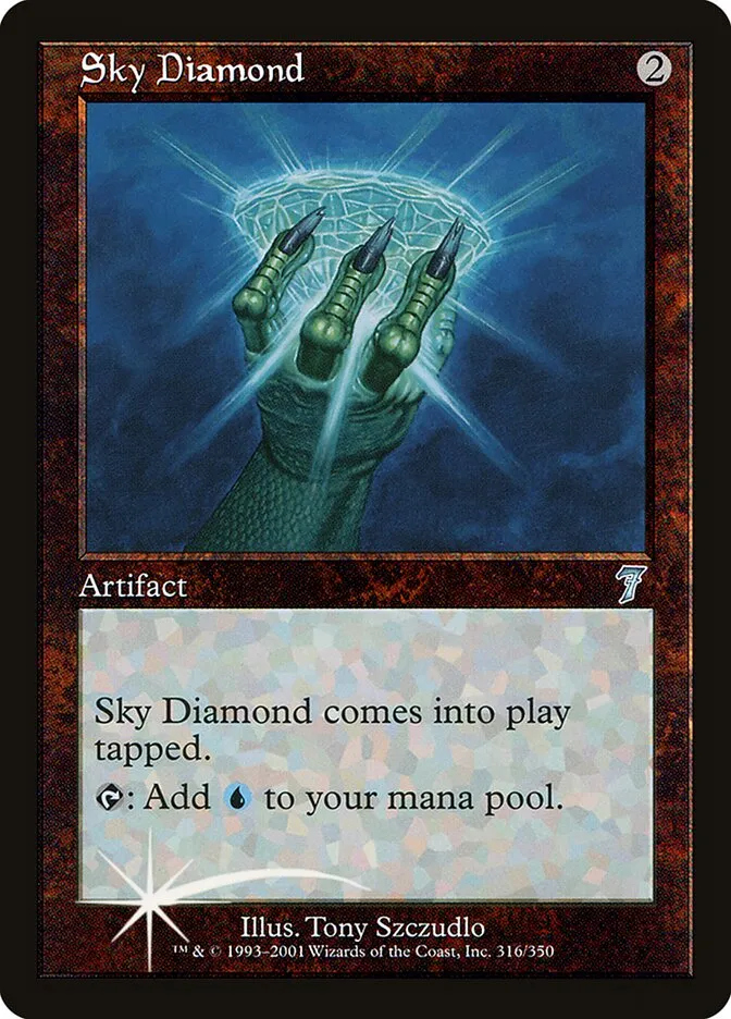 2001 Seventh Edition Sky Diamond #316★ uncommon card image