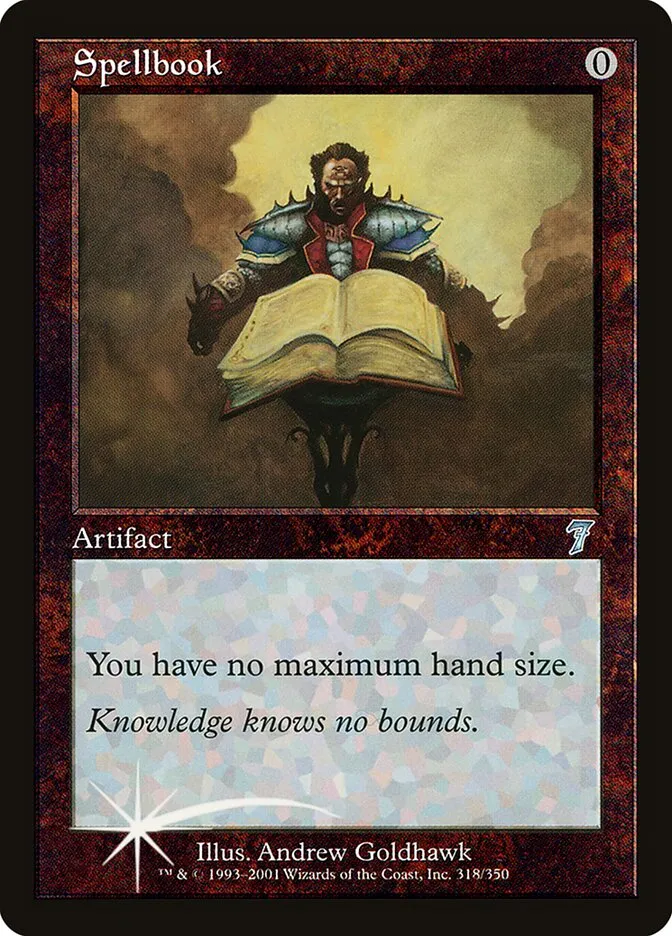 2001 Seventh Edition Spellbook #318★ uncommon card image