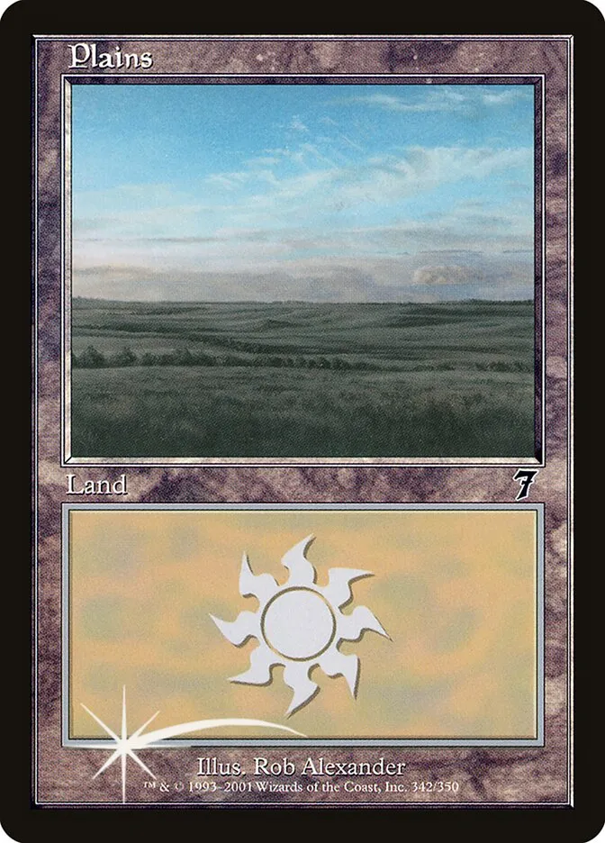 2001 Seventh Edition Plains common #342 common card image