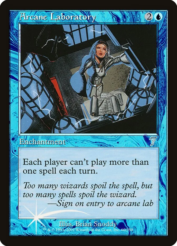 2001 Seventh Edition Arcane Laboratory #60★ uncommon card image