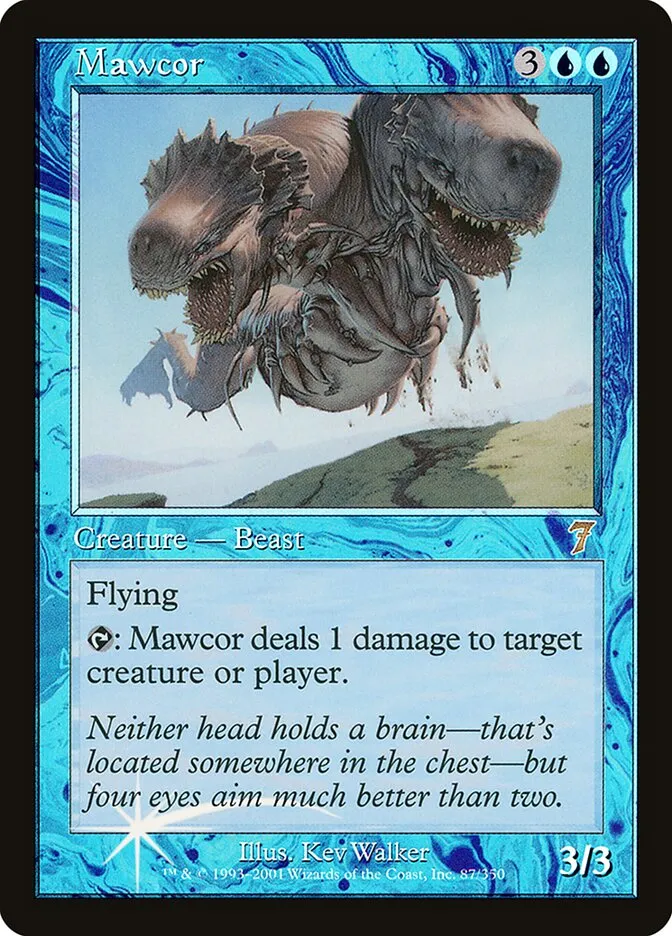 2001 Seventh Edition Mawcor #87★ rare card image