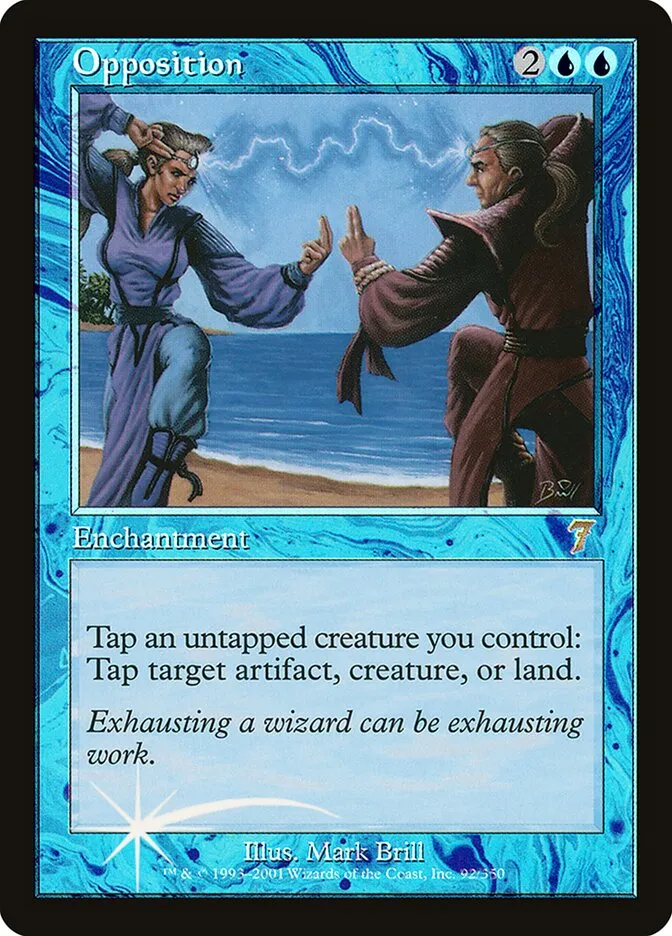 2001 Seventh Edition Opposition #92★ rare card image