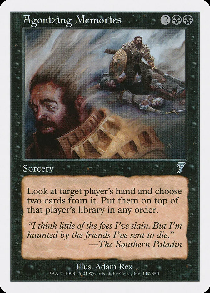 2001 Seventh Edition Agonizing Memories uncommon #117 uncommon card image