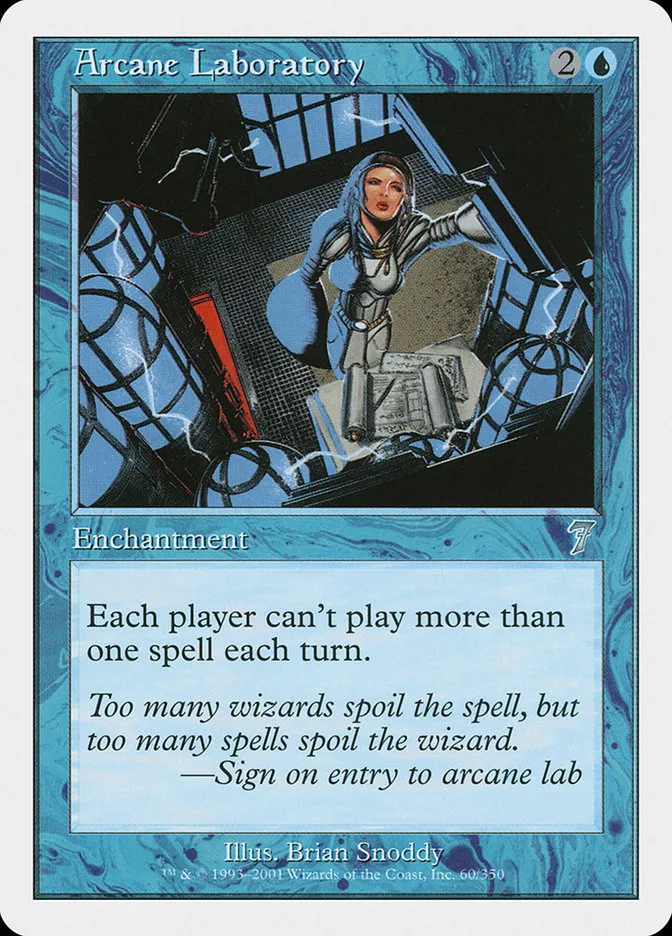 2001 Seventh Edition Arcane Laboratory uncommon #60 uncommon card image
