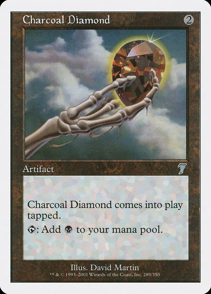2001 Seventh Edition Charcoal Diamond #289 uncommon card image