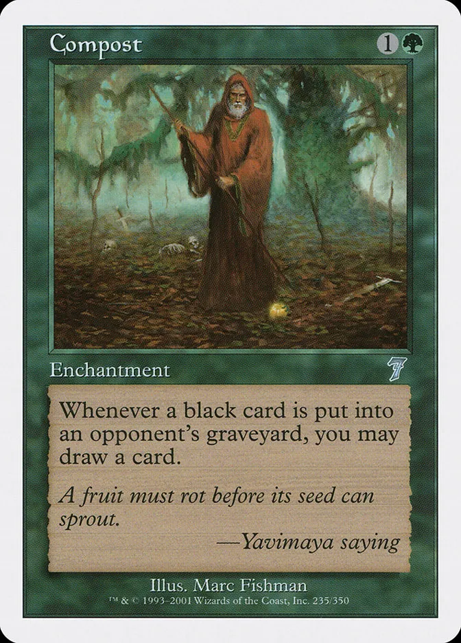 2001 Seventh Edition Compost uncommon #235 uncommon card image