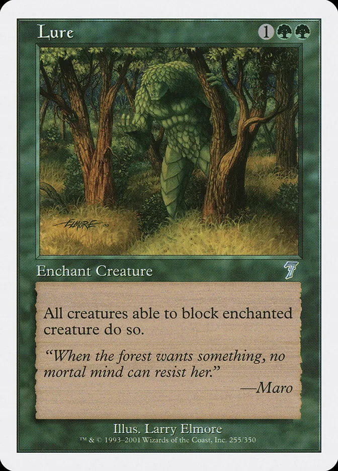 2001 Seventh Edition Lure uncommon #255 uncommon card image