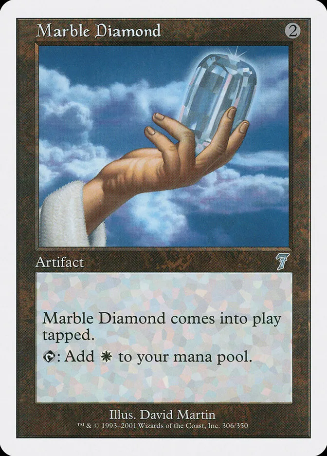 2001 Seventh Edition Marble Diamond uncommon #306 uncommon card image