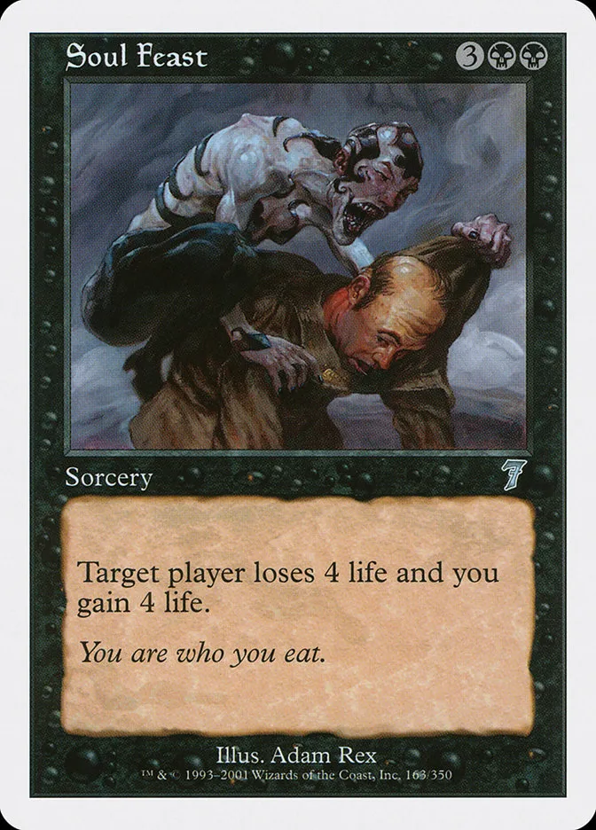 2001 Seventh Edition Soul Feast uncommon #163 uncommon card image