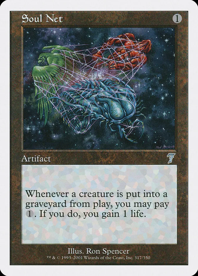 2001 Seventh Edition Soul Net uncommon #317 uncommon card image